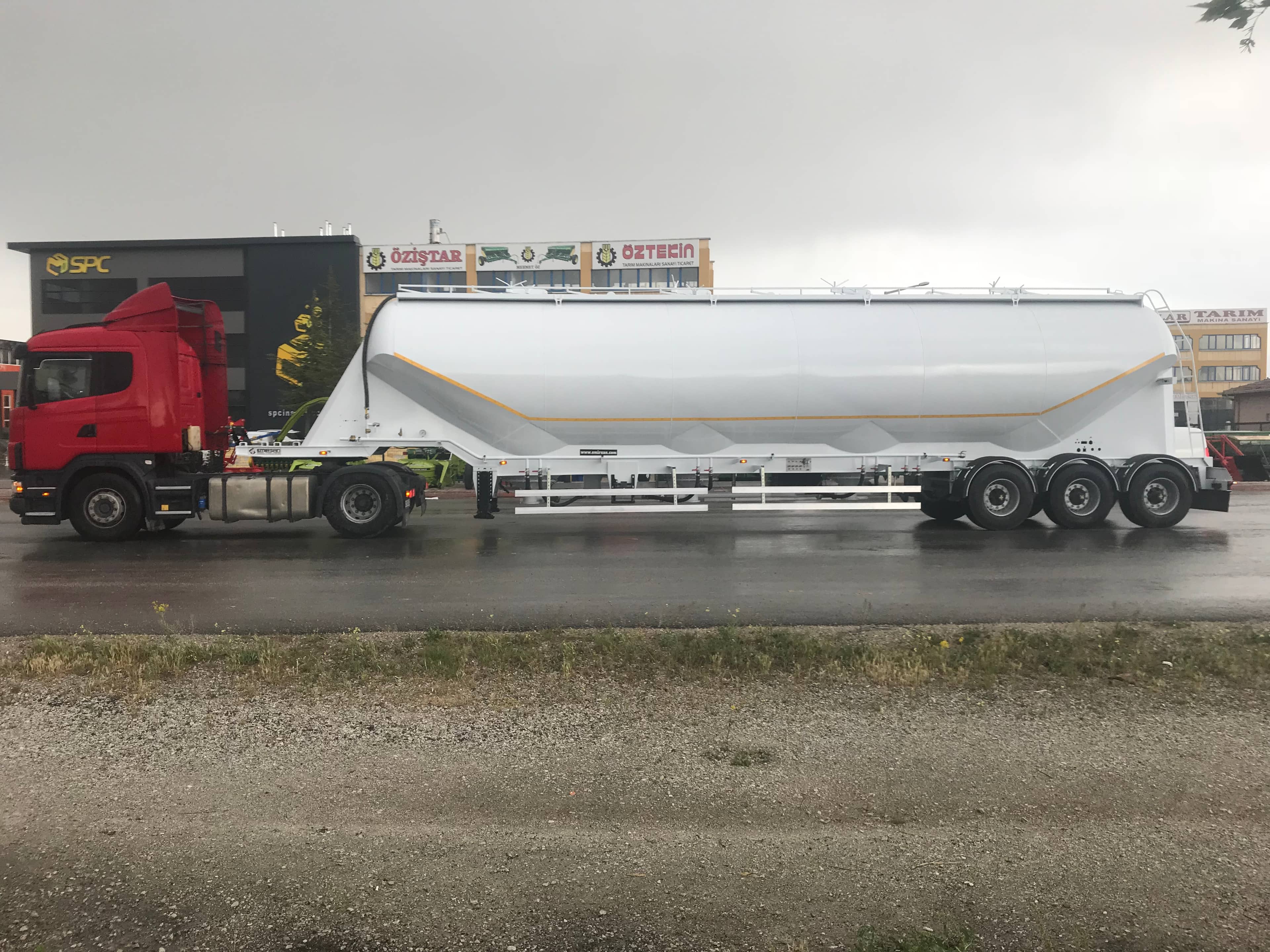W Type Millennium Cement Silo Trailer — 2