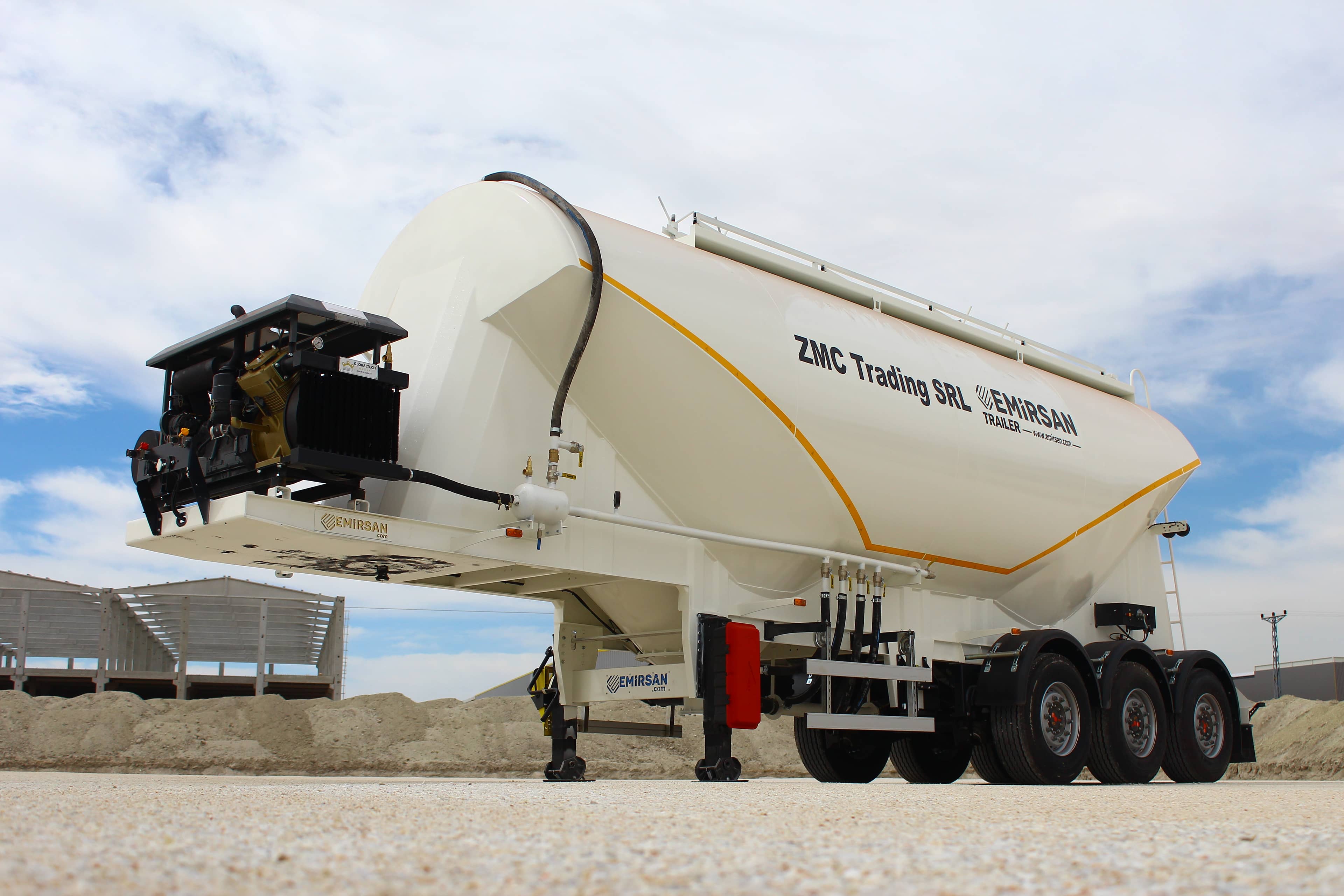 W Type Millennium Cement Silo Trailer — 5