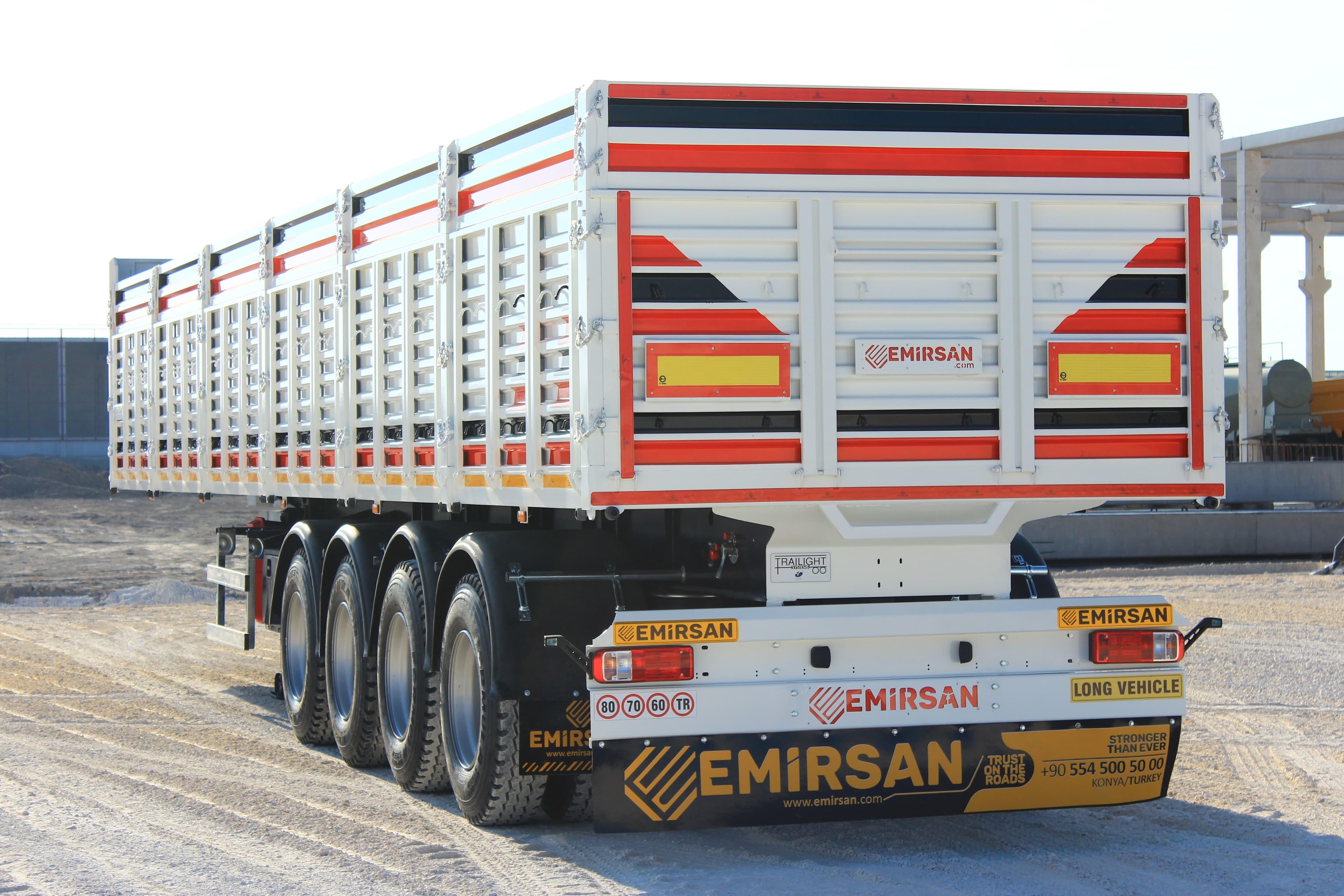 Бортовой платформенный полуприцеп — 3