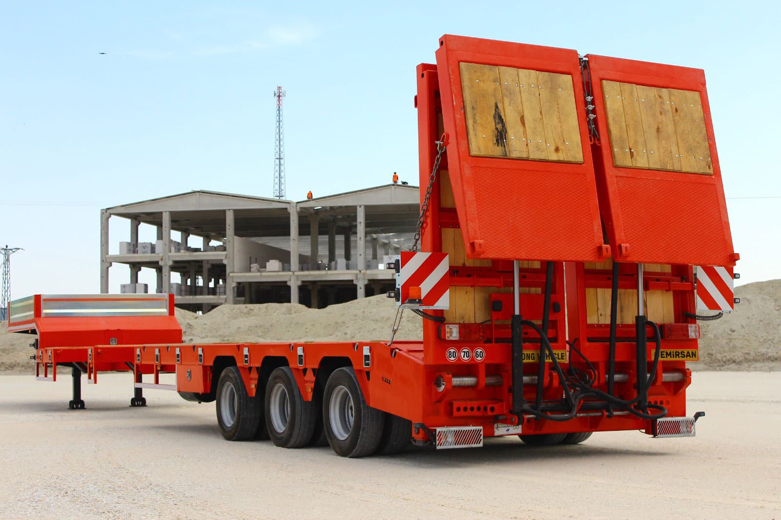 Extendable (Telescopic) Lowbed Trailer — 1