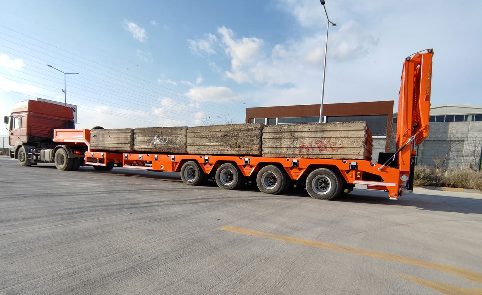 Extendable (Telescopic) Lowbed Trailer — 7