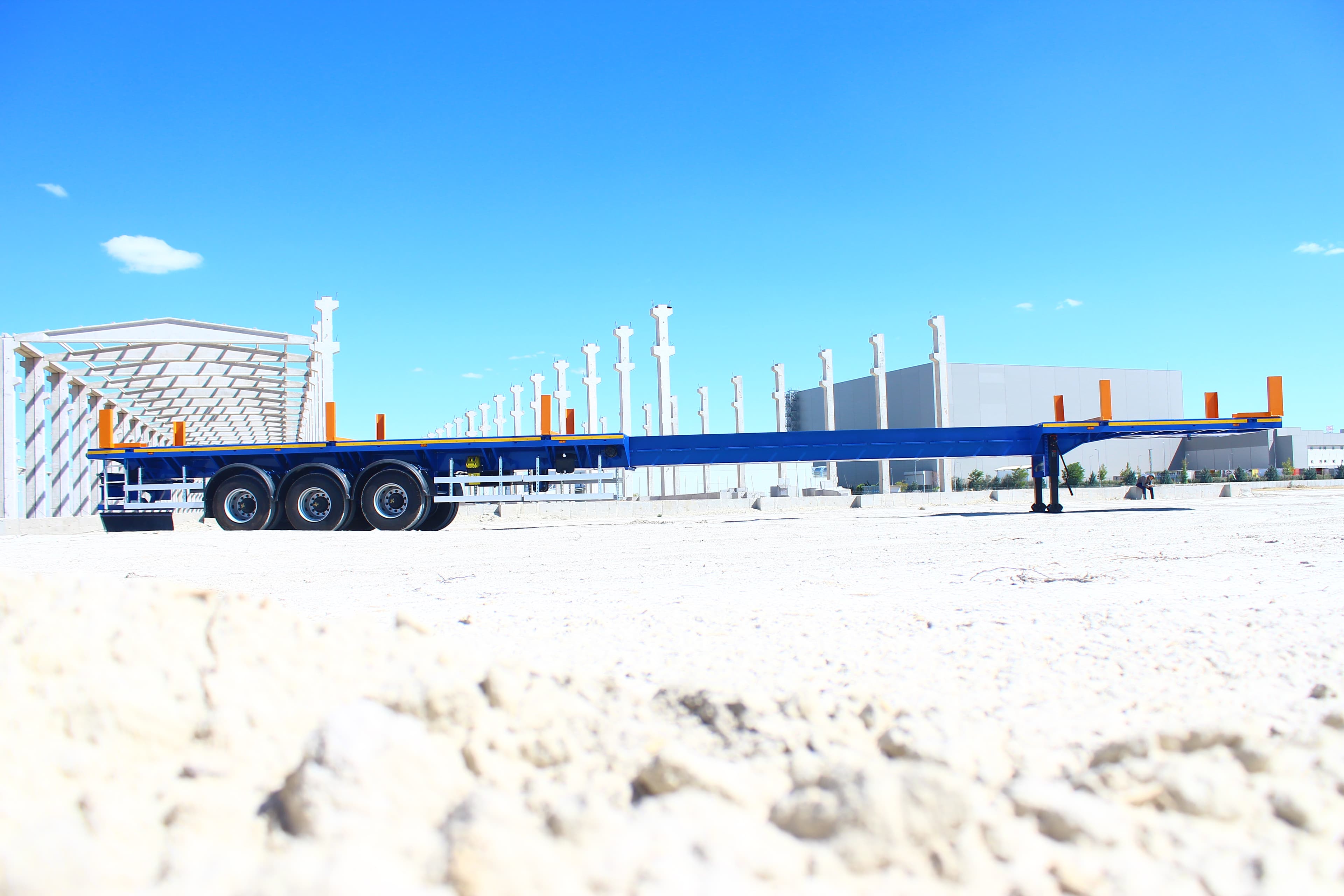 Flatbed Platform Römork — 5