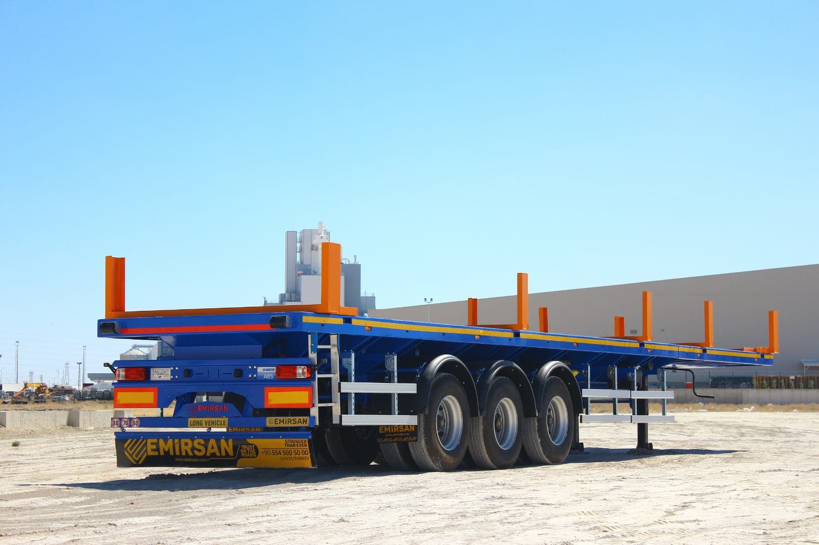 Flatbed Platform Römork — 8