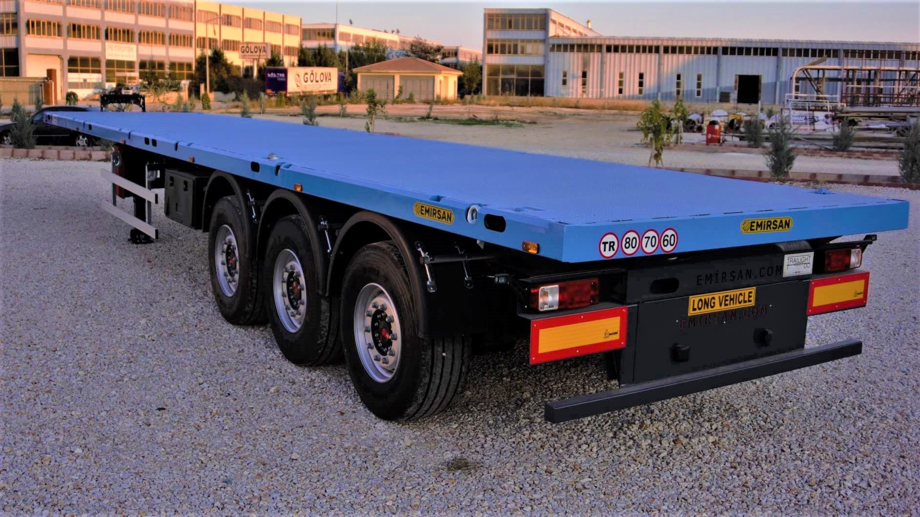 Flatbed Platform Römork — 3