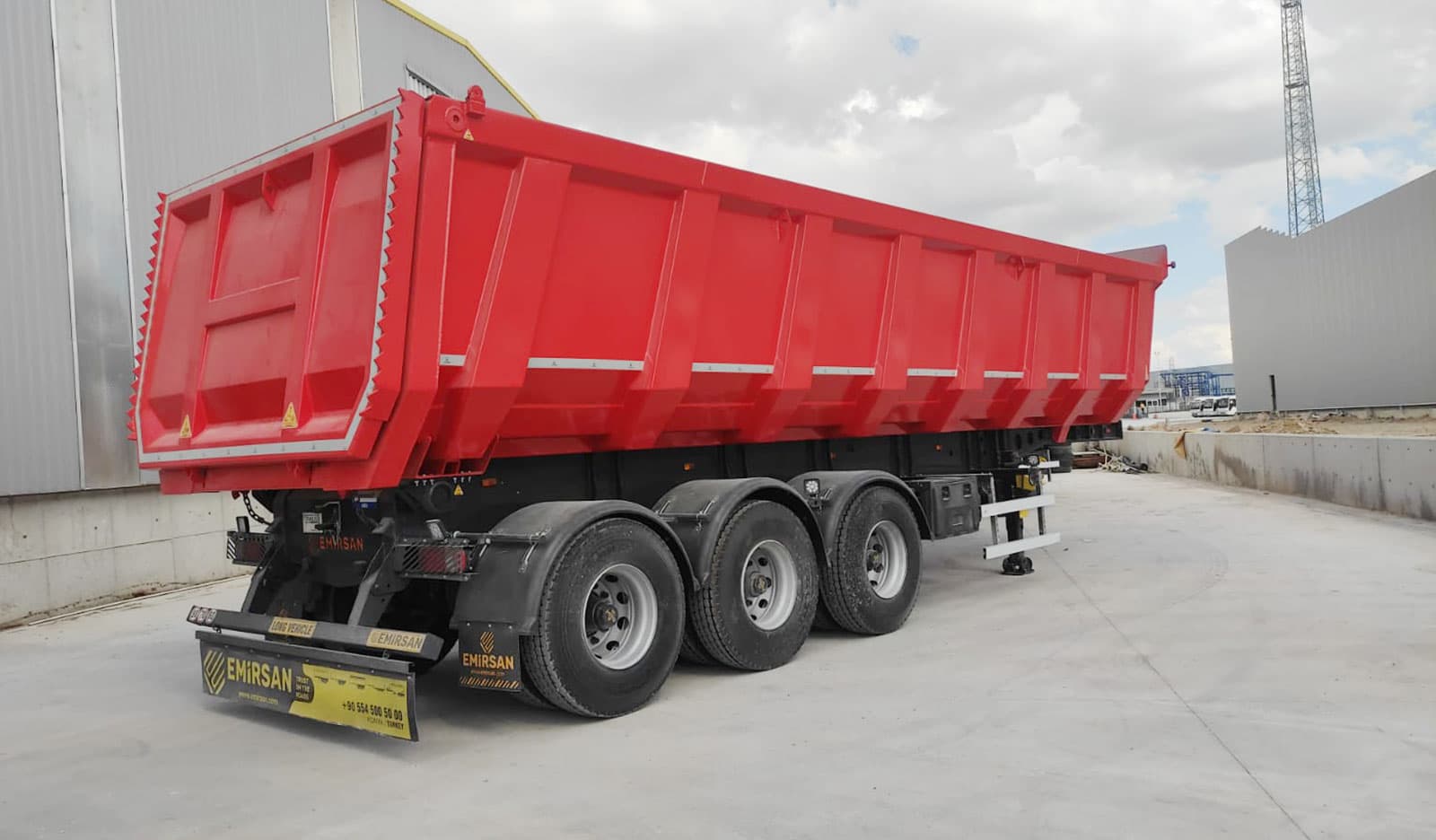 Самосвальный полуприцеп Heavy Duty (тип для скальных пород) — 2