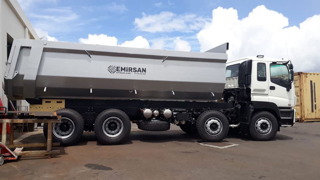 Самосвал на базе грузовика (жесткий кузов) — 2