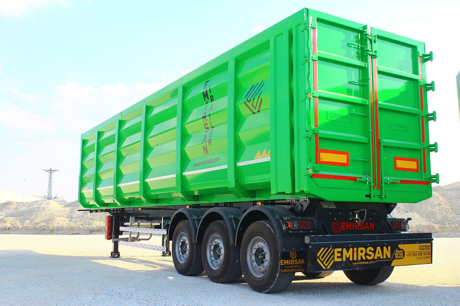 Scrap Tipper (Hurda Tipi) Damperli Römork — 6