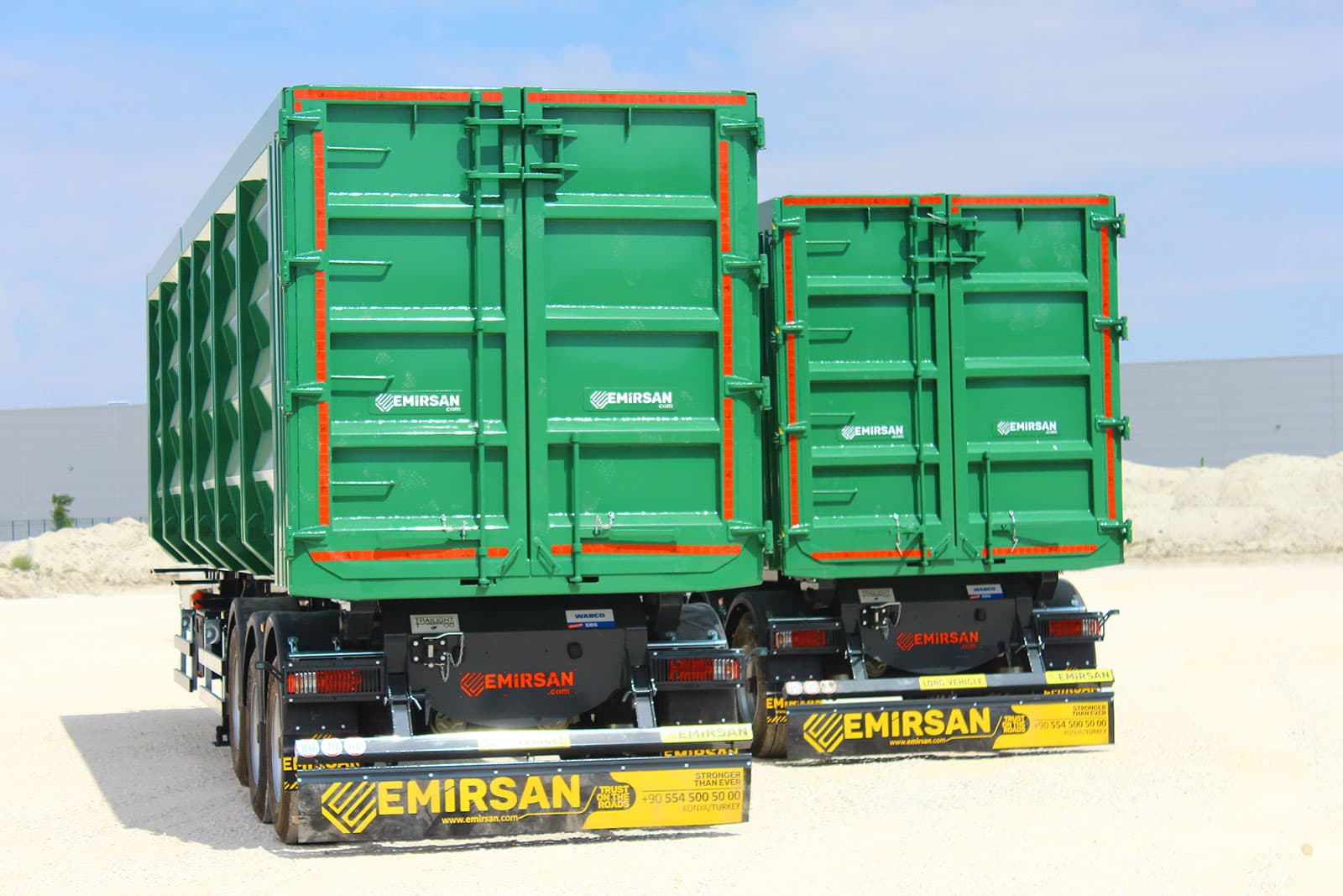 Scrap Tipper (Hurda Tipi) Damperli Römork — 8