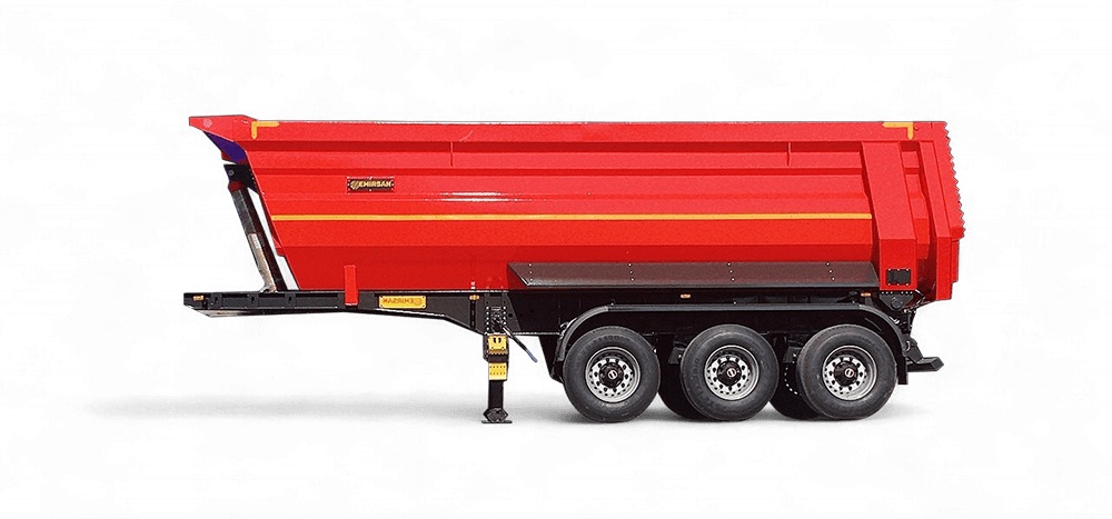 Half Pipe (Pool Type) Tipper Trailer